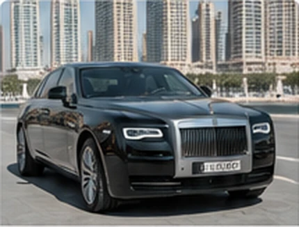 Berline de luxe à Dubaï